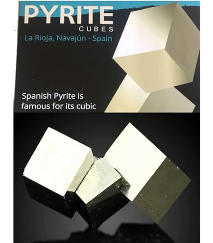 Amazon | SCIENCE ミニ鉱物標本 鉱物結晶「黄鉄鉱 (おうてっこう